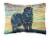 Carolines Treasures 7518PW1216 Newfoundland Canvas Fabric Decorative Pillow Perspective: front