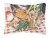 Carolines Treasures  8537PW1216 Crab Boil Canvas Fabric Decorative Pillow Perspective: front