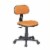Scranton & Co Task Office Chair in Orange Perspective: front