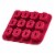 Masterpieces Ohio State Buckeyes Silicone Ice Cube Tray Food Grade Team Color Mold Perspective: front