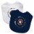 Baby Fanatic® Houston Astros™ Bibs Perspective: front