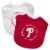 Philadelphia Phillies Bibs 2 Pack Perspective: front