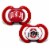 MasterPieces NCAA Ohio State® Buckeyes Baby Fanatic™ Pacifiers Perspective: front