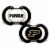 Purdue 2-Pack Pacifiers Perspective: front