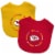 Kansas City Chiefs - Baby Bibs 2-Pack Perspective: front