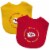 Kansas City Chiefs - Baby Bibs 2-Pack Perspective: front