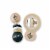 New Orleans Saints Rattles Perspective: front