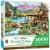 Masterpieces Art Gallery - Canoes For Rent 1000 Piece Jigsaw Puzzle Perspective: front