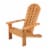 KidKraft Kids Outdoor Adirondack Chair - Honey Perspective: front