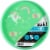 Zak! Designs Unicorn Flip-It Plate Perspective: front