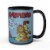 Zak! Designs Garfield Color Changing Large Ceramic Mug Perspective: front