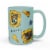 Zak! Designs Friends TV Mint Large Ceramic Mug Perspective: front