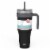 Zak! Designs Stainless Steel Double Wall Waverly Tumbler - Ebony Black Perspective: front