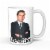 Zak! Designs Large The Office Ceramic Mug Perspective: front
