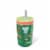 Zak! Designs Jungle Joy Antimicrobial Stainless Steel Double Wall Leakproof Straw + Tumbler Perspective: front