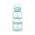 Zak!® Liberty Manual Straw Bottle - Macaron Perspective: front