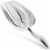 6 oz Stainless Steel Scoop for Kitchen, Bar, Ice Bucket - 9.2 x 3.3 inches, Silver Perspective: front