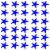VWAQ Sea Star Wall Art Beach Decor - Starfish Nautical Wall Decal - Seastar - 30 Pack Perspective: front