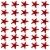 VWAQ Sea Star Wall Art Beach Decor - Starfish Nautical Wall Decal - Seastar - 30 Pack Perspective: front