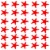 VWAQ Sea Star Wall Art Beach Decor - Starfish Nautical Wall Decal - Seastar - 30 Pack Perspective: front