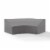 Outdoor Catalina Round Sectional Furniture Cover Perspective: front