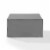 Outdoor Square Table & Ottoman Furniture Cover Perspective: front