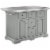 Julia Kitchen Island Perspective: front