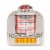 Crosley Electronics Diner Jukebox Radio - Silver Perspective: front