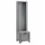 Crosley Tara Hall Tree in Distressed Gray Perspective: front