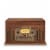 Crosley Musician Entertainment Center 3-Speed Turntable Perspective: front