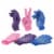 Women's Polyester Work Gloves, Garden Gloves (3 Colors, 6 Pairs) Perspective: front