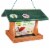 Woodlink Going Green Hanging Mount Backyard Large Premier Wild Bird Ranch Feeder Perspective: front
