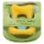 Green Sprouts® Cleaning Teether - Yellow Perspective: front