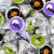 100 Pcs Halloween Party Candy Chocolate Hershey's Kisses (1lb) - Cute Mix Perspective: front