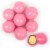 Premium Gourmet Bright Pink Candy Milk Chocolate Malted Milk Balls 1.67 lb bag Bulk Candy Perspective: front