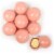 Premium Gourmet Pink Candy Milk Chocolate Malted Milk Balls 1.67 lb bag Bulk Candy Perspective: front