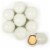 Premium Gourmet White Candy Milk Chocolate Malted Milk Balls 1.67 lb bag Bulk Candy Perspective: front