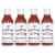 Yo Mama's Foods Keto Barbecue BBQ Sauce (Pack of 4) - Vegan, Gluten Free, Paleo Friendly Perspective: front