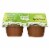 Vermont Village Organic Applesauce - Unsweetened - Case of 12 - 4 oz. Perspective: front