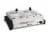Elite Dual Tray Stainless Steel Buffet Server - Silver Perspective: front