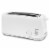 Elite Cuisine 4-Slice Long Slot Cool Touch Toaster - White Perspective: front