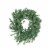 Mondawe 24.5" Green Leaves Wreath Mixed Leaves Artificial Wreath Christmas Decor Perspective: front