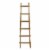 Screen Gems 6 Step 6 ft BlankRock Decorative Wooden Ladder Perspective: front
