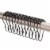 2 Lb Depot Shower Curtain Hooks - Black - 18/8 Stainless Steel - Set of 12 Perspective: front