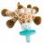 WubbaNub® Giraffe Pacifier Perspective: front
