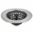 OXO Good Grips Silver Silicone Sink Strainer Perspective: front