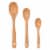 OXO Good Grips Wooden Spoon Set Perspective: front