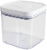 OXO Soft Works POP Food Storage Container - Clear/White Perspective: front
