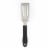 OXO Soft Works Cut and Serve Turner - Black/Silver Perspective: front