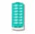 OXO Soft Works Ice Cube Tray - Blue Perspective: front